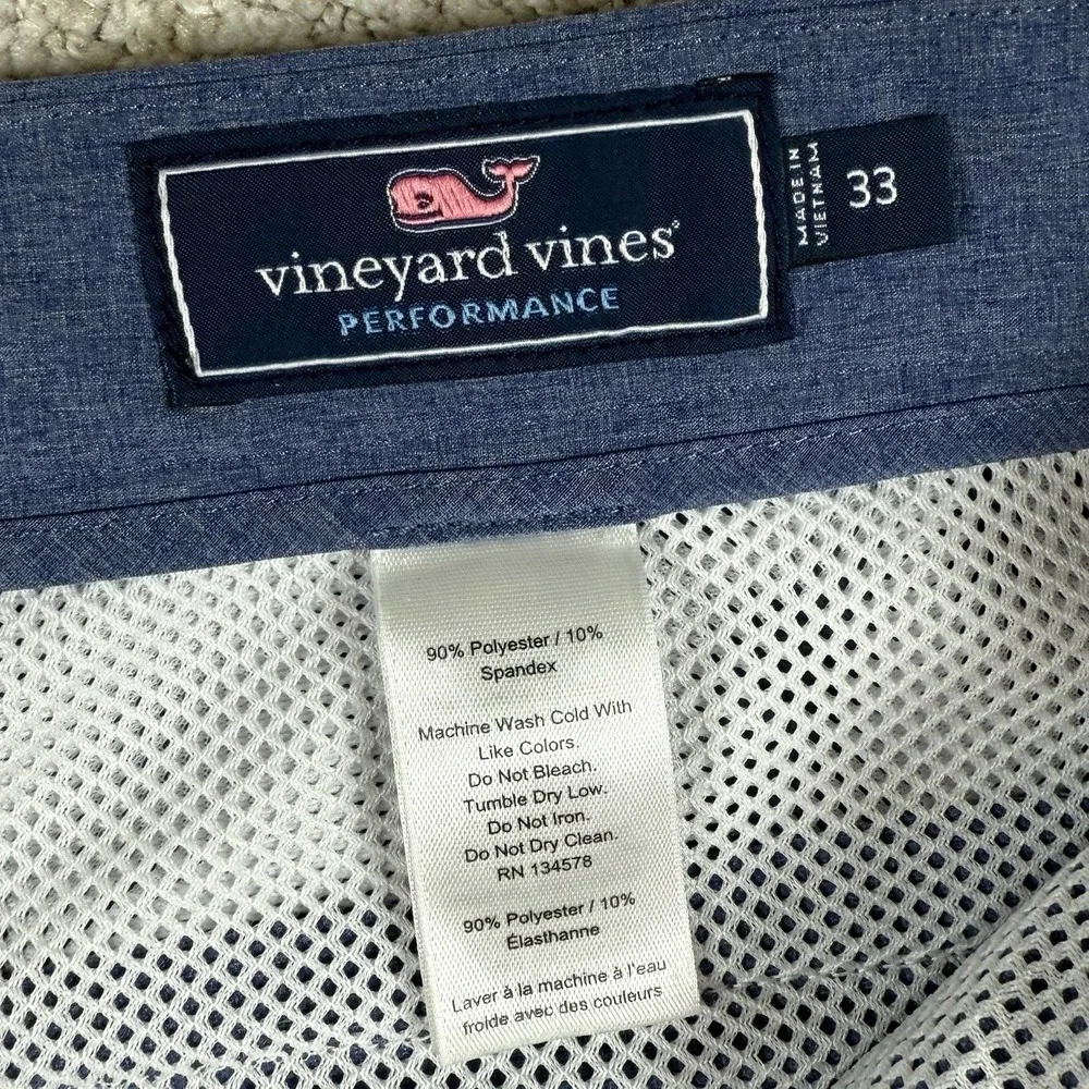 Vineyard Vines Men's 33 Blue 10